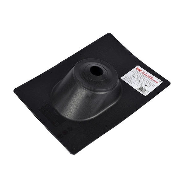 Oatey All-Flash No-Calk Black Thermoplastic Rectangle Roof Flashing; 3 x 11.25 x 15 in. 5992284 - main